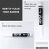 VILMA White Liquid Chalk Markers Wet Erase Markers Window Markers for Chalkboard Signs, Windows, Blackboards,Glass,12 Pack...