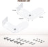 2Pack Metal Corner Wall Mount Compatible with Google Nest Cam Outdoor or Indoor/Battery or Wired-2nd Generation, 300° Rotation Adjustable Bracket ...