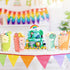 Dinosaur Party Favor Popcorn Treat Box, Boys Cute Popcorn Dino Party Paper Box for Kids Girl Dino Birthday Baby Shower Party Supplies for Candy, S...