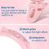 OURRY Selfie Clip on Ring Light, Mini Rechargeable 9 Level Adjustable Brightness Modes with 32 LED, 2-8 Hours, USB Flash Lighting for iPhone/Andro...