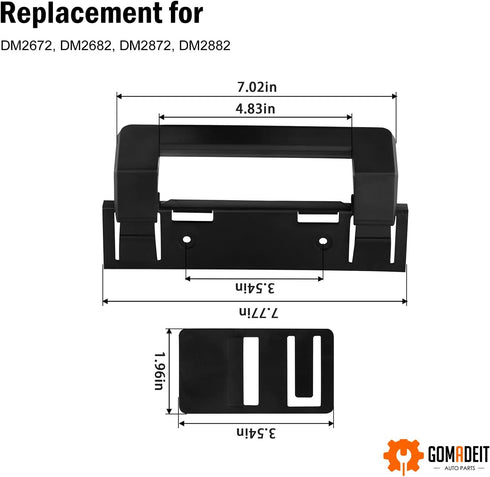 2 Pack 3316882900 Rv Refrigerator Door Latch Handle fits for dometic Refrigerator Door Handle replace DM2672 DM2682 DM2872 DM2882......