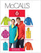 McCall's Patterns M5252 Misses/Men's Unlined Vest and Jackets, Size XM (SML-MED-LRG)...