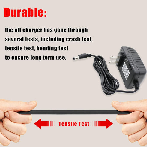 27V Charger Replacement for Sharper Image 1011666 1012667 1013002 1013985 2313786 2316222 2437599 Powerboost Percussion Deep Tissue Cordless Massa...