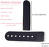 Snapback Strap Repair Fasteners Buckle Extende Black Release Plastic Sewing Buckle Clip with 7 Holes Hats Caps Replacement Fastener Repair Snap Bu...