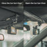 Car Sun Visor Mount VLOG/Video Holder, Quick Clip Mount for Car Sun Visor Compatible with DJI Action 4/3, Insta360, AKASO and More...