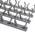 Upgraded Kitchen Spice Rack Organizer Adhesive Spice Gripper Clips Strips Cabinet Holder, 4 Pack Spice Hooks with Screws,Holds 20 Jars (Grey, 4)...