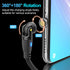 Ion 6 in 1 IP/Type-C/Micro USB PD 100W 540 Rotation Magnetic Data Transmission & Fast Charging Cable 1.8 Meter Length...