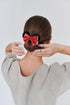 Mouse Ear Hair Scrunchies for Women, Cute Snow White Hair Bow Scrunchies for Girls Velvet Mouse Ears Hair Ties for Ponytail Party Favors Cosplay C...