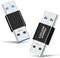 USB 3.0/3.1 Male to USB 3.0/3.1 Male Adapter (2 Pack), OTG 3.0/3.1 USB A to 3.0/3.1 USB A Adapter, USB Connector Connection or Data Cable Extensio...