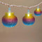 Beach Seashell String Lights 8.3FT Ocean Themed Decorative Lights 10 LED Seashells Lights, Plug-in Warm White Fairy Lights for Patio Garden Weddin...