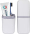 Travel Toothbrush Cup Case Portable PP Seal Tooth Brush Holders Cover Multi-Function Toothpaste Storage Container Cup for Home School Camping Busi...