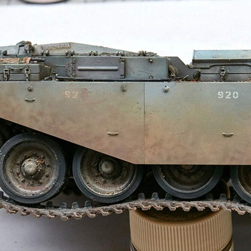 1Set DIY Decoration Weathering Airbrush Stencils Tools for 1/35 1/48 1/72 Scale Model...