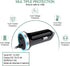 USB C Car Charger, 3.4A Fast Charging Car Charger Adapter with 3ft Type C Coiled Cable for Samsung Galaxy A15 5g A14 A13 A53 A54 A55 S24 S23 FE S2...