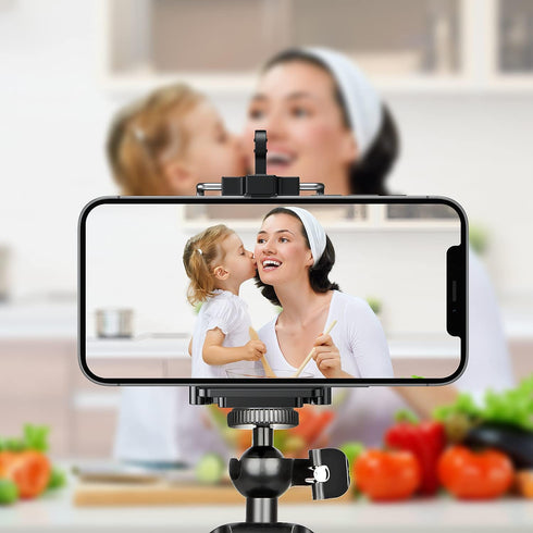 Tripod Phone Mount Holder - Adjustable Phone Holder Clip for Tripod iPhone Mount Adapter Cell Phone Clamp, Fits iPhone 15 14 13 12 Pro Max Galaxy ...