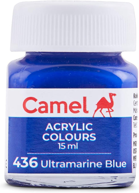 Camlin Kokuyo Fabrica Acrylic Ultra Color - 15ml Each, 10 Shades...
