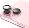Sinjimoru iPhone 15 Metal Frame for Multi Layered Tempered Glass Lens, Camera Lens for iPhone 15 Phone Camera Lens Glass. Sinji CamGlass Metallic ...
