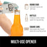 The Original Gorilla Grip Heavy Duty Stainless Steel Smooth Edge Manual Hand Held Can Opener With Soft Touch Handle, Rust Proof Oversized Handheld...