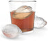 Football Ice Mold Dishwasher Safe Novelty Silicone 2 Inch Ice Sphere Maker for Sports Fans, Set of 1...