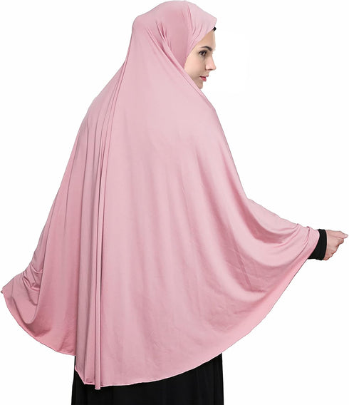 XINFU Women's High Stretch Hijab Muslim Arabian Long Milk Silk Purity Color Chiffon Hijab...