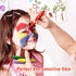 Easy Face Paint Crayons - Non-Toxic Face Painting Kit - 12 Colors Including Silver and Gold - Washable Face Paint for Kids - Twistable Face and Bo...