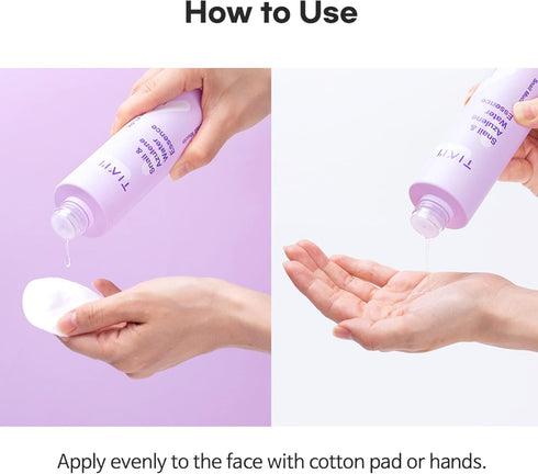 TIAM Snail & Azulene Water Essence, Snail Essence,Snail Essence, Hydrating Toner for Face with Snail Secretion Filtrate, Repair Damaged Skin, Snai...