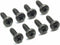 ReplacementScrews 1 Set of Metric Screws (Model RS-198132) Pan Head - Philips Drive - Black Plated (Pack of 8)...