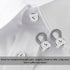 20 PCS Collar Extenders, Flexible Button Extenders, Versatile Waistband Extenders for Women and Men Shirt Pants Dress Trouser Favors...