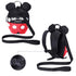 ?Baby Toddler Leash Baby Leash Backpack Little Kid Boys Girls Anti-Lost Travel Bag Harness Reins Cute Cartoon Backpacks with Safety Leash for Baby...