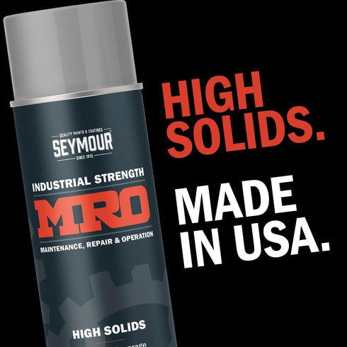 SEYMOUR 620-1418 Industrial MRO High Solids Spray Paint, Light Machinery Gray 16 Ounce (Pack of 1)...