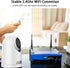 Indoor Security Camera 1080P, Pet Camera with Phone App, 2.4G WiFi Cameras for Home Security, Dog/Baby Monitor with Pan Tilt, 2-Way Talk, Human De...