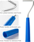 Mister Rui Paint Roller Kit, 9 Pack, 2 Inch Microfiber Paint Roller Covers, Small Paint Rollers with Tray and Roller Frame, Mini Rollers for Paint...