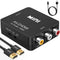 ABLEWE RCA to HDMI,AV to HDMI Converter, 1080P Mini RCA Composite CVBS Video Audio Converter Adapter Supporting PAL/NTSC for TV/PC/ PS3/ STB/Xbox ...