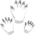 R&M Hand Shaped Cookie Cutter 3-Piece Set...