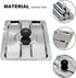 Toaster Dust Cover, Stainless Toaster Appliance Top Cover, Steel Electric Bread Maker Upper Cover for Bread Machine...
