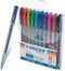 HAUSER YOLO Trendz Ballpoint Pens – 10 Pack, 1.0mm Colorful Pens for Note-Taking, School, Back to College Essentials, and Teacher Supplies...