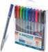 HAUSER YOLO Trendz Ballpoint Pens – 10 Pack, 1.0mm Colorful Pens for Note-Taking, School, Back to College Essentials, and Teacher Supplies...