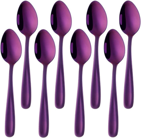 Buyer Star Demitasse Espresso Spoons, 8 Pieces Mini Coffee Spoon,18/10 Stainless Steel Heavy Duty Tea Spoons Set of 8, 5.5 Inch...
