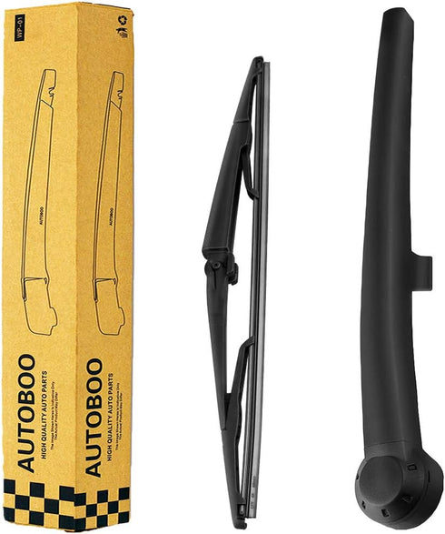 AUTOBOO Rear Wiper Blade Arm Replacement for Jeep Grand Cherokee 2005 2006 2007 2008 2009 2010 With 14 inch Rear Wiper Blade -Original Factory Qua...