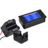 AC 80-260V Current Voltage Amperage Power Energy Panel Meter 100A LCD Display CT Digital Voltmeter Ammeter Voltage Current Tester Power Energy Fre...