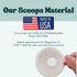 1 Cup (8 Oz. | 250 mL) Scoop for Measuring Coffee, Pet Food, Grains, Protein, Spices and Other Dry Goods (Pack of 10)...