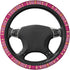 Swono Tribal Boho Car Steering Wheel Cover Universal 15 Inch with Grip Contours Abstract Red Ethnic Boho Style Aztec Neoprene Auto for Men and Wom...