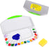 Falling in Art Airtight Watercolor Palette, Plastic Paint Palette with 16 Wells and 2 Mixing Areas, Folding Paint Tray with Lid, Suitable for Acry...
