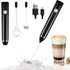 Milk Frother Handheld,Dallfoll USB Rechargeable Electric Foam Wand Maker for Coffee, 3 Speeds Mini Milk Foamer Drink Mixer with 2 Whisks for Bulle...