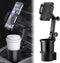 Car Cup Holder Phone Mount, Universal Auto Cell Phone Stand with Drink Expand Cup Holder,2 in 1 Multifunctional Car Cup Holder Expander with 360° ...