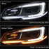 OPP ULITE Switchback Led Strip Light, Amber Turn Signal White DRL, 24 Inch Flexible Headlight Stirp Tube Lights (White Amber WYDT-60)...