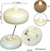 Waterproof Flameless Floating Candle Battery Operated Flickering Electric Led Light with Timer, Warm White Tealight Home Outdoor Decor for Wedding...