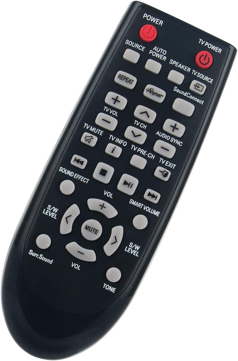 AH59-02612B Replacement Remote Control Applicable for Samsung Soundbar Speaker HW-H550 HW-H551 HW-H570 HW-H550/ZA HW-H551/ZA HW-H570/ZA Sound Bar ...