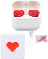 Jectse Wireless Earbuds, Heart Shaped Bluetooth Headphones Noise Canceling Stereo in Ear Light Weight Earphones Cordless Earphone for Sports......