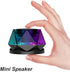 EGKimBa Magnetic Diamond Bluetooth Speaker, Small Wireless Speaker with Multi RGB Color Light Show, Portable Phone Stand for iPhone, Android, TWS ...