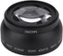 Wide Angle Macro Lens, Camera 52mm 0.45X Magnification Universal Conversion Lens Professional Optical Glass Camera Close Up Lens, for Canon for Ni...